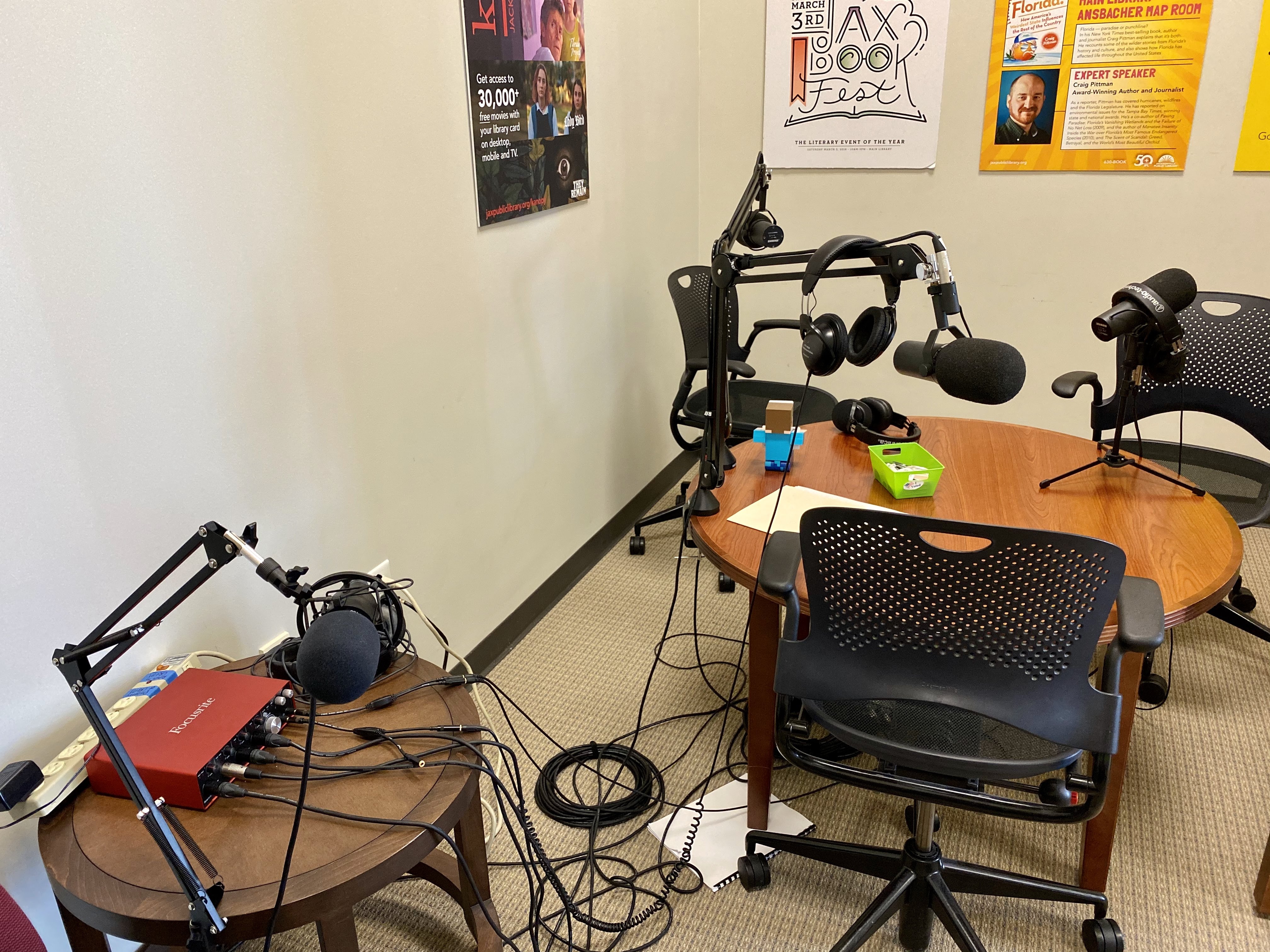 Podcast setup