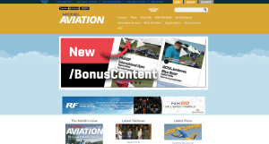 Homepage of Model Aviation